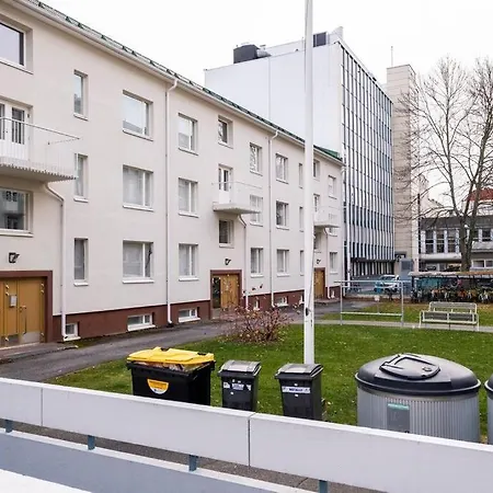 Tilava Ydinkeskustakaksio Ilmaisella Autopaikalla *